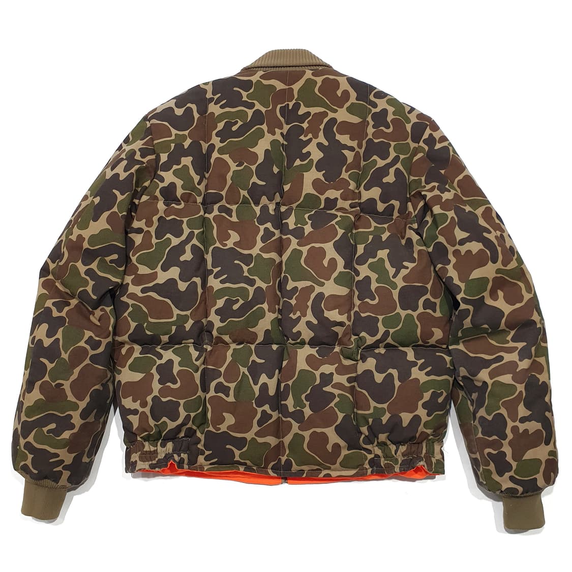 80s 에디바우어 카모 다운 자켓 리버시블 42 (105) 상품이미지2