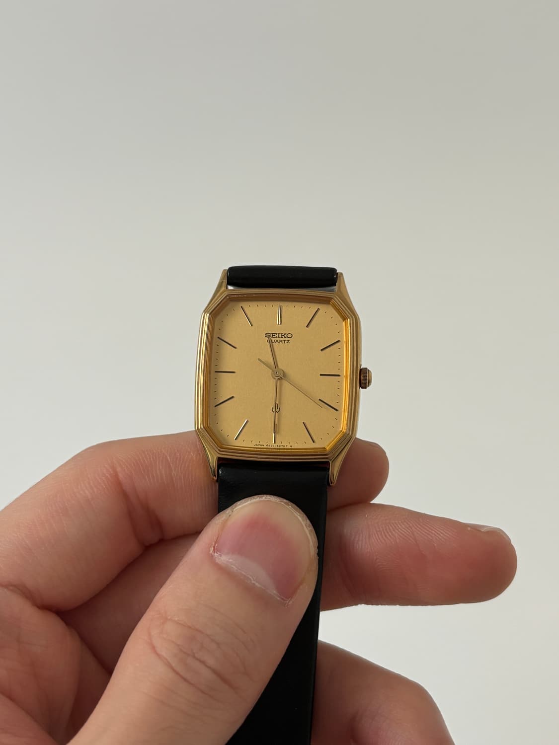 1980s Chariot Gold Square Quartz 상품이미지2