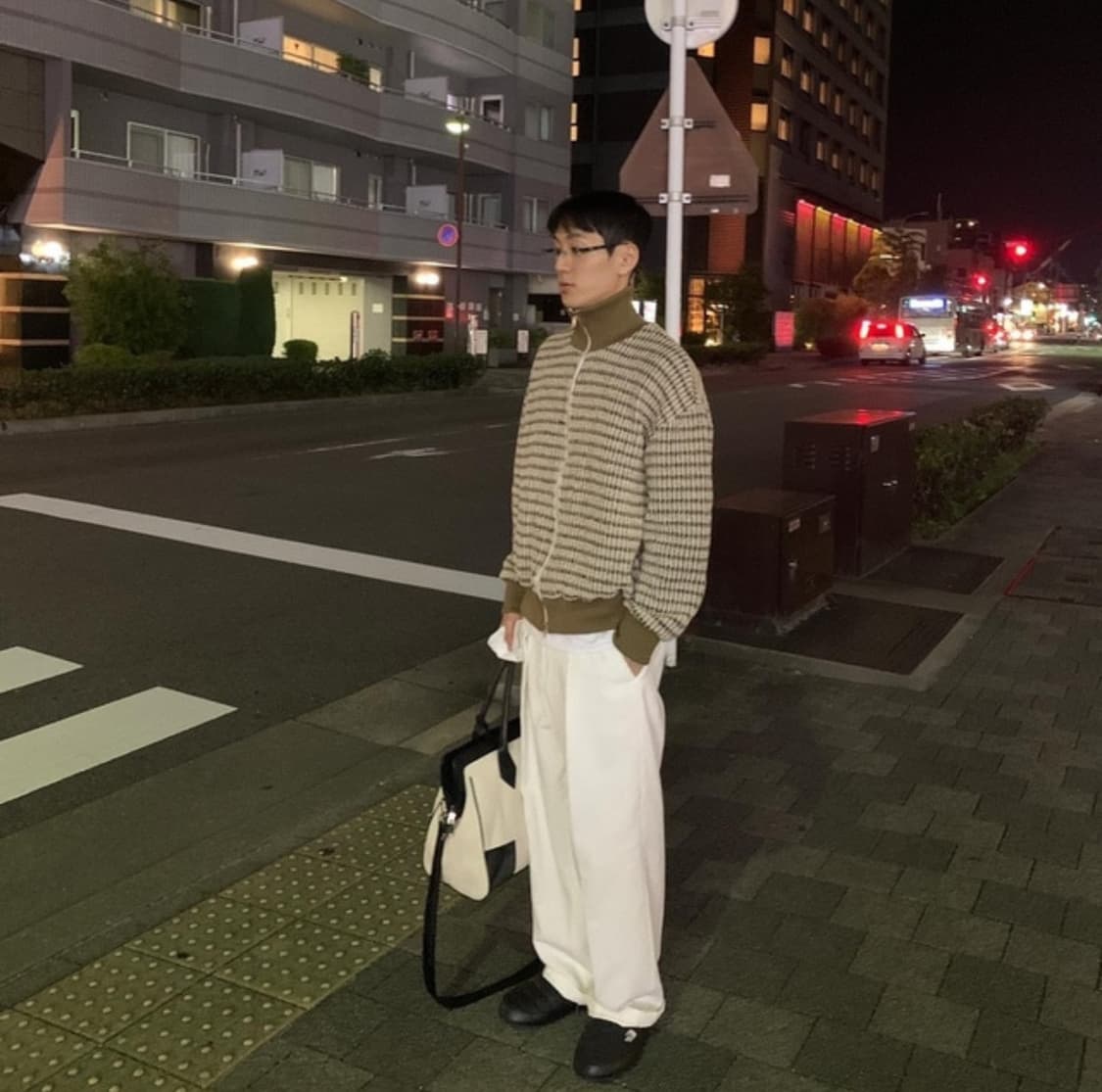 free] 휴즈네스트 니트집업 브라운 상품이미지2