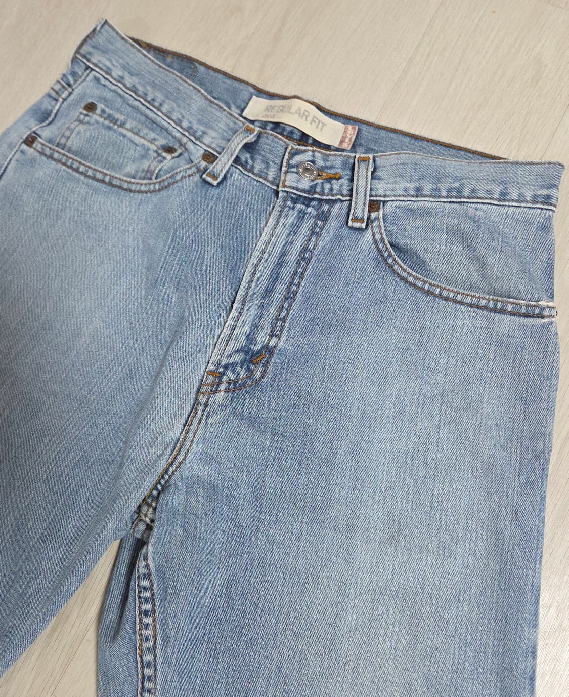 (착샷) 리바이스 505 연청 데님 상품이미지2