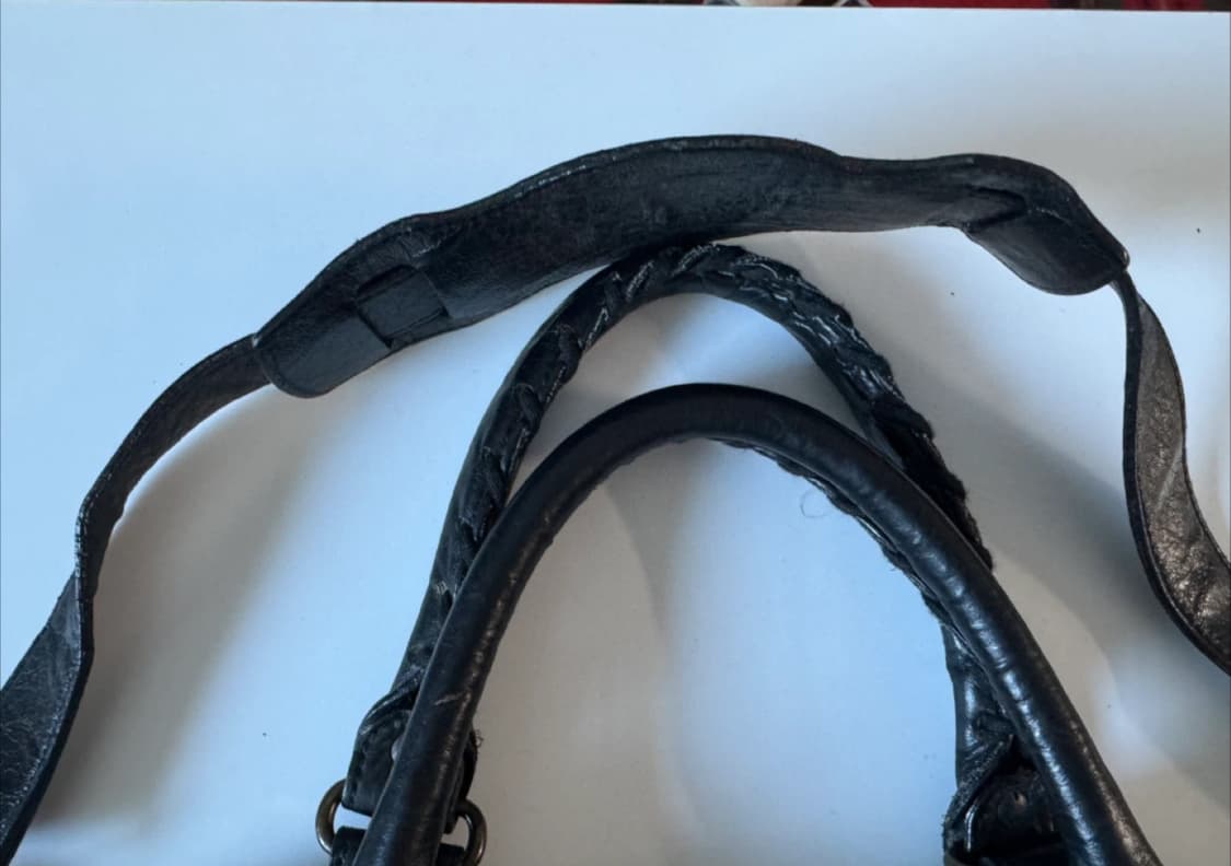 발렌시아가 시티백 블랙 모터백 S 상품이미지5