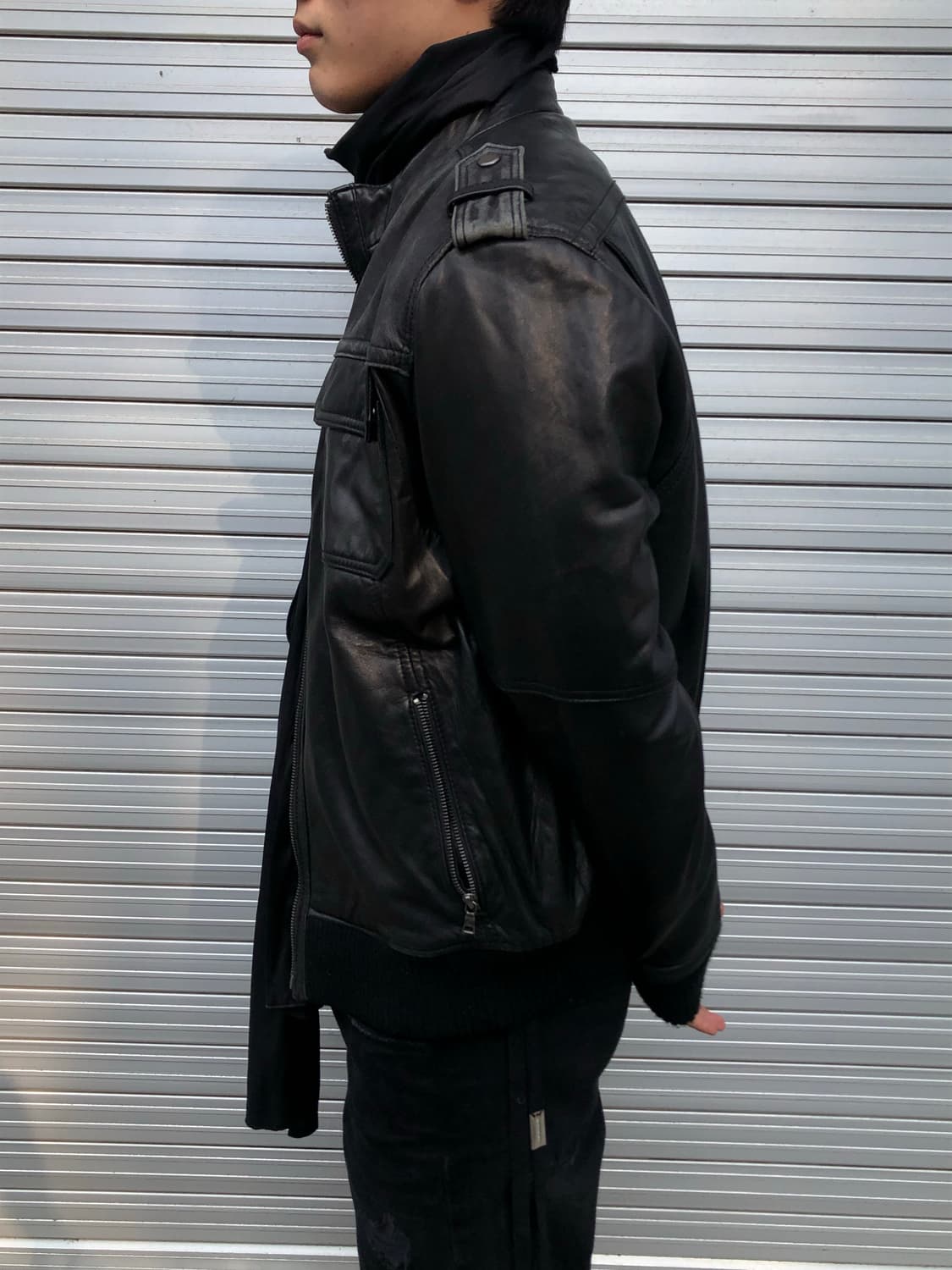 CK 레더 자켓 상품이미지5