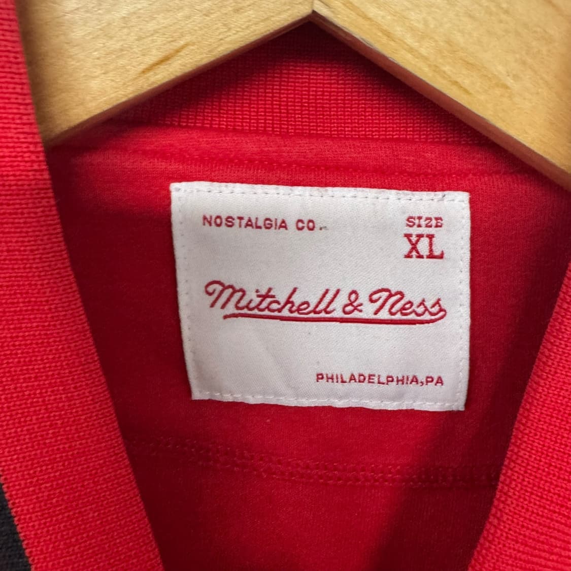 미첼엔네스 필라델피아 보스턴레드삭스 코튼바시티자켓 상품이미지4