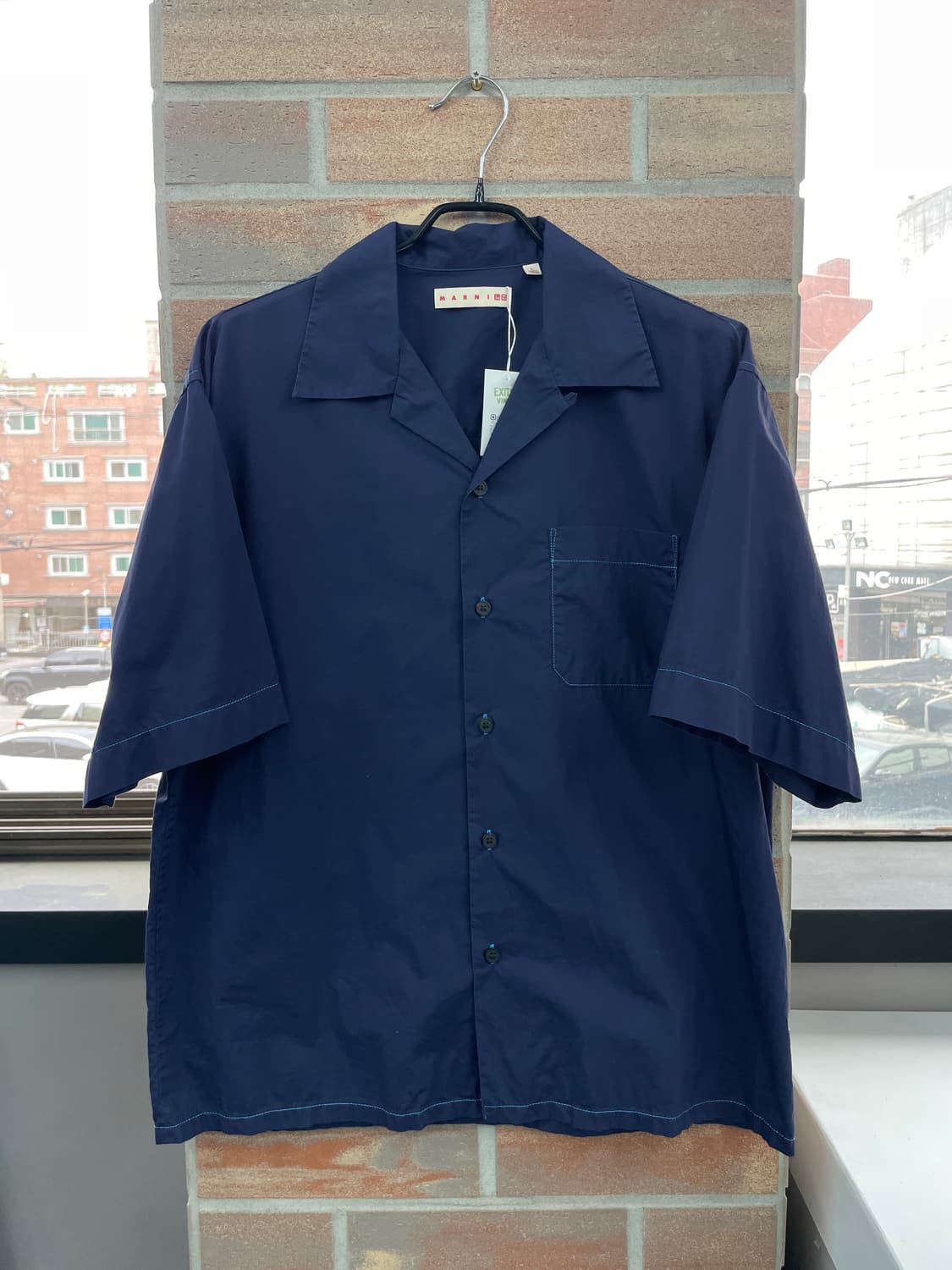 UNIQLO x MARNI 오픈 칼라 반팔 셔츠 상품이미지7
