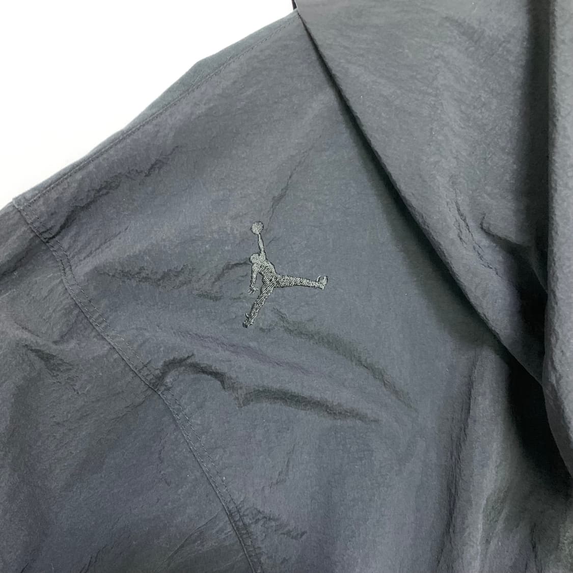 조던 빈티지 블랙 후드 바람막이 재질 아노락 4XL 빅사이즈 상품이미지6