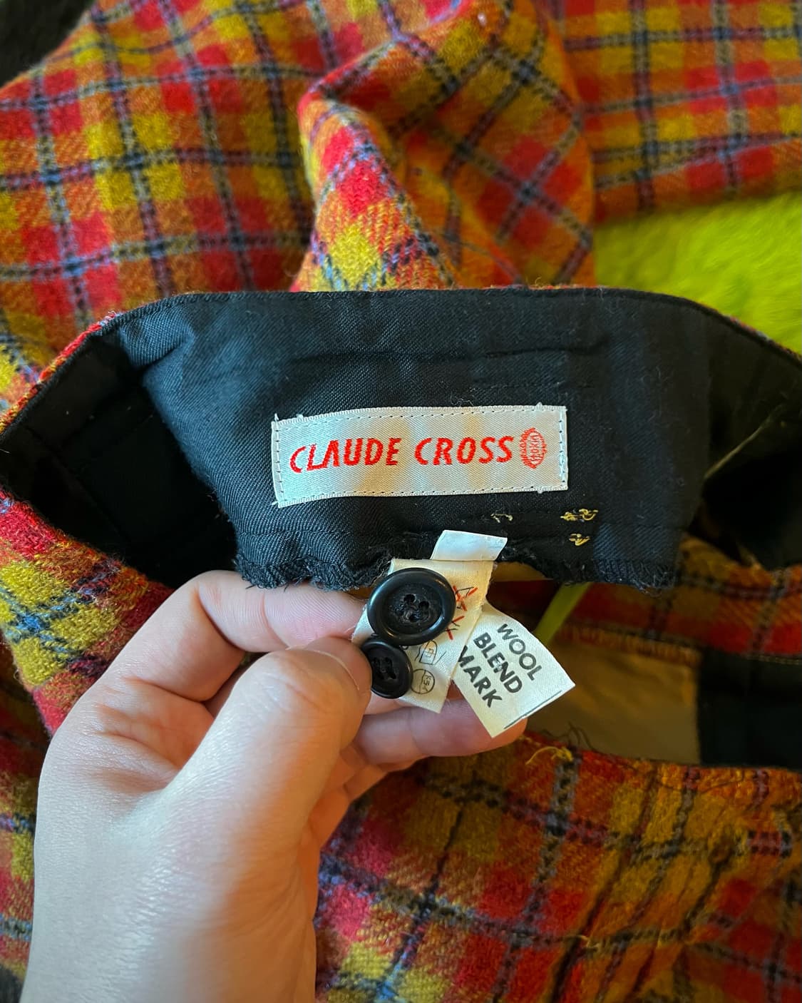 1980-90s CLAUDE CROSS Retro Trouser 상품이미지9