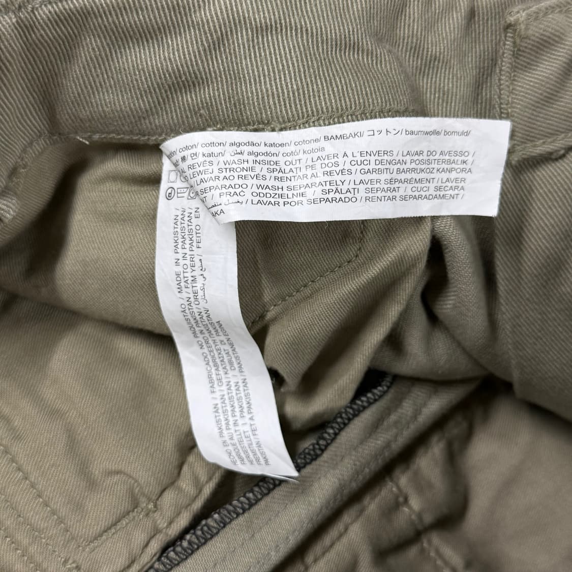 [34] 자라 zara dnwr 코튼 워크 카고팬츠 와이드 바지 상품이미지7