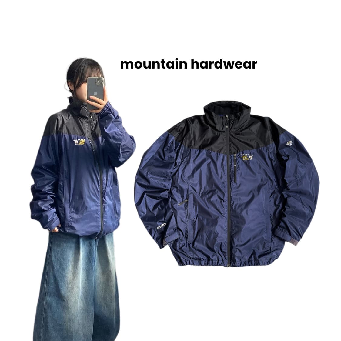 마운틴 하드웨어 고프코어 나일론 바람막이 자켓 상품이미지1