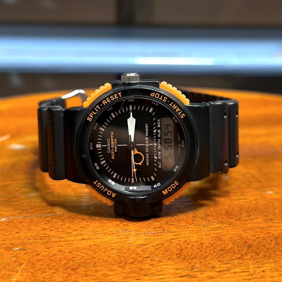 80s 카시오 초창기 다이버 알티 딥미터 시계 상품이미지1
