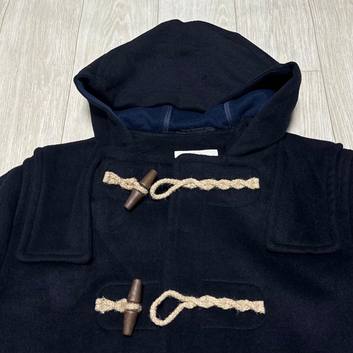 네이비 더플 하프코트  상품이미지2