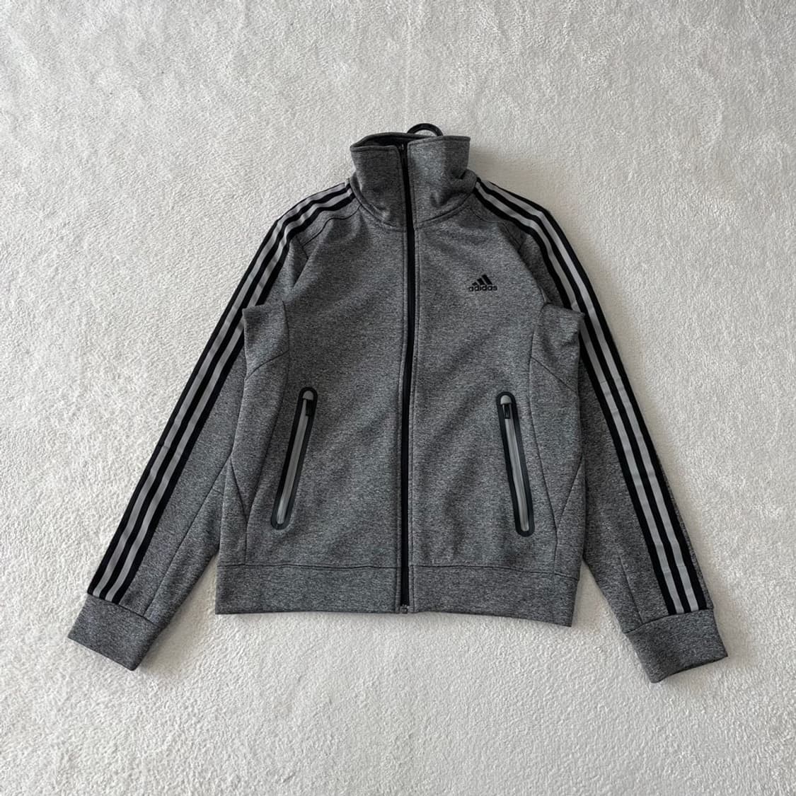 100 아디다스 그레이블랙 트랙탑 져지 회색 희귀 대장 상품이미지1