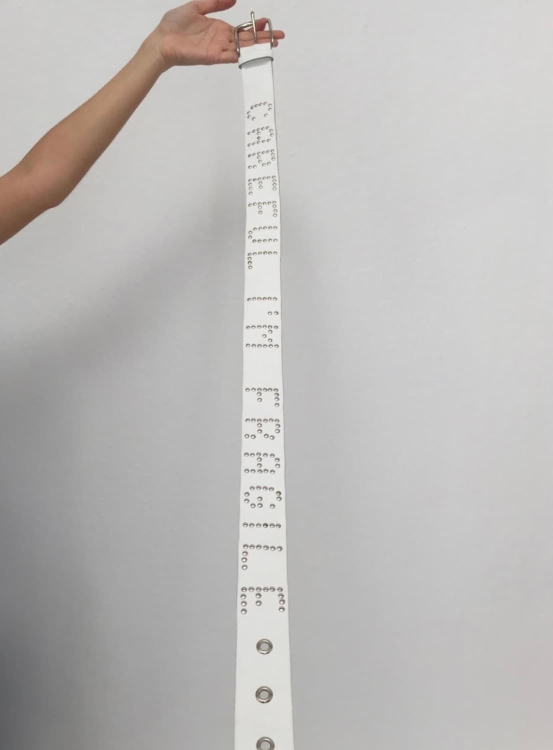 [S/M]기마구아스 Fragile 벨트/화이트 상품이미지7