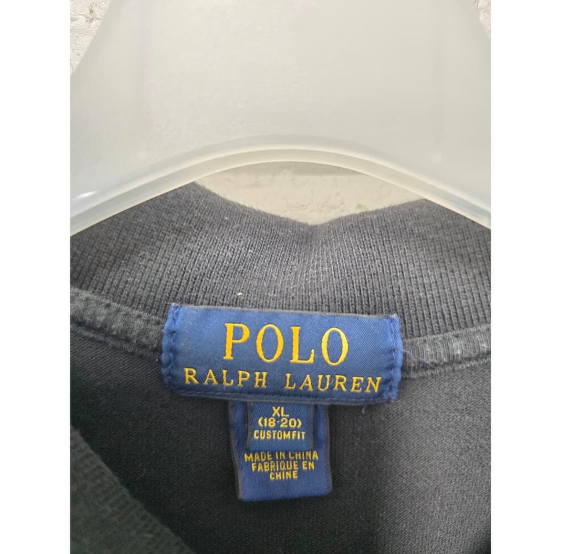 폴로 롱슬리브 블랙 L 상품이미지2