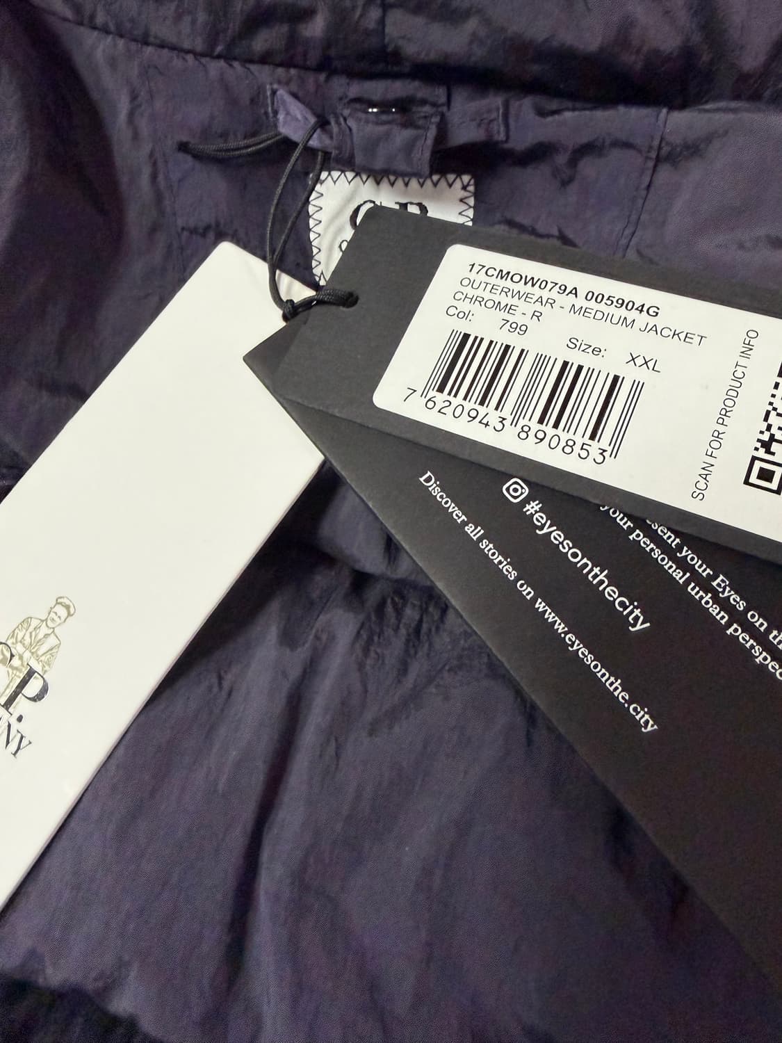 CP컴퍼니 24fw 패딩 애코 크롬R 고글 다운 자켓 상품이미지8