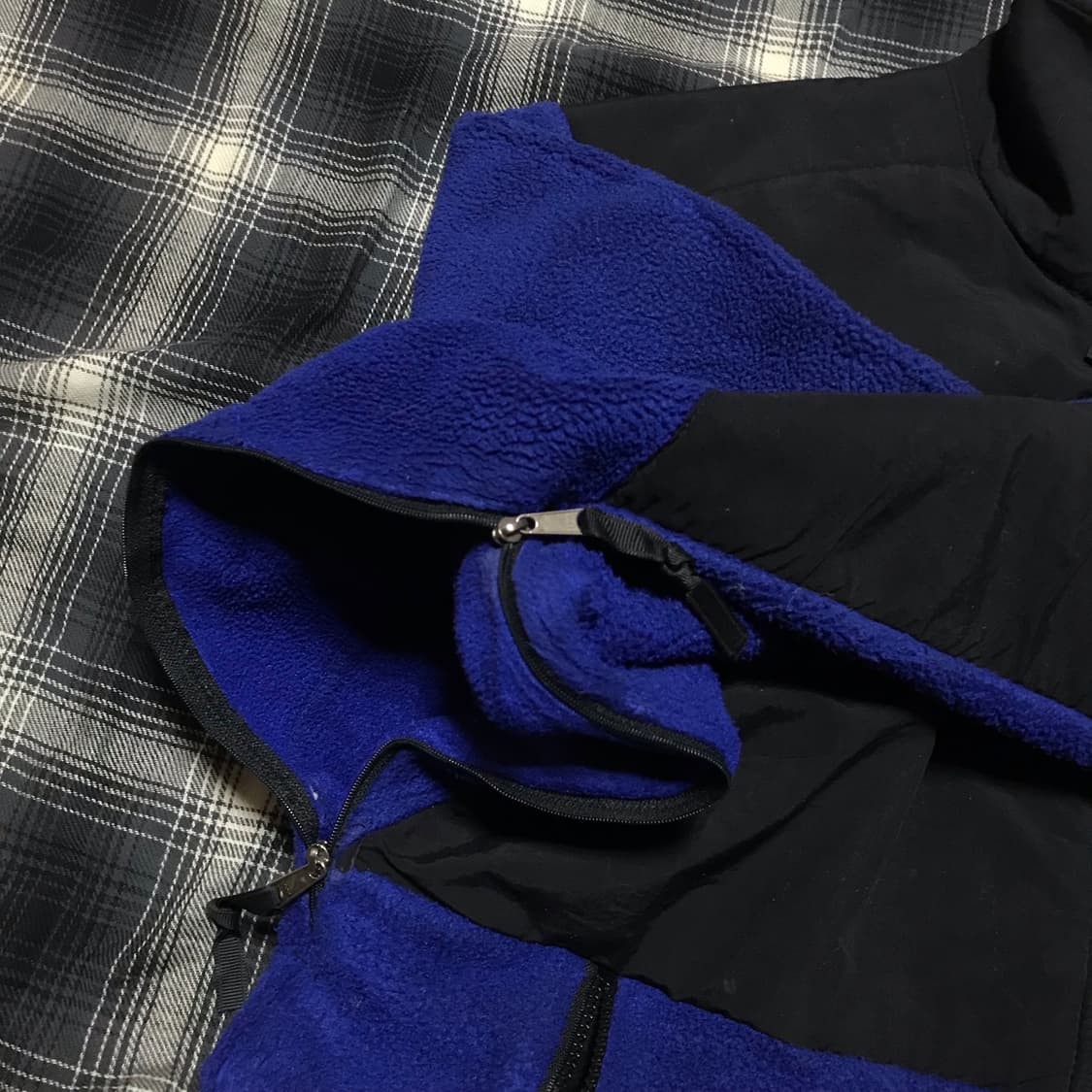 90s usa 노스 페이스 폴리텍 후리스 블루 상품이미지2