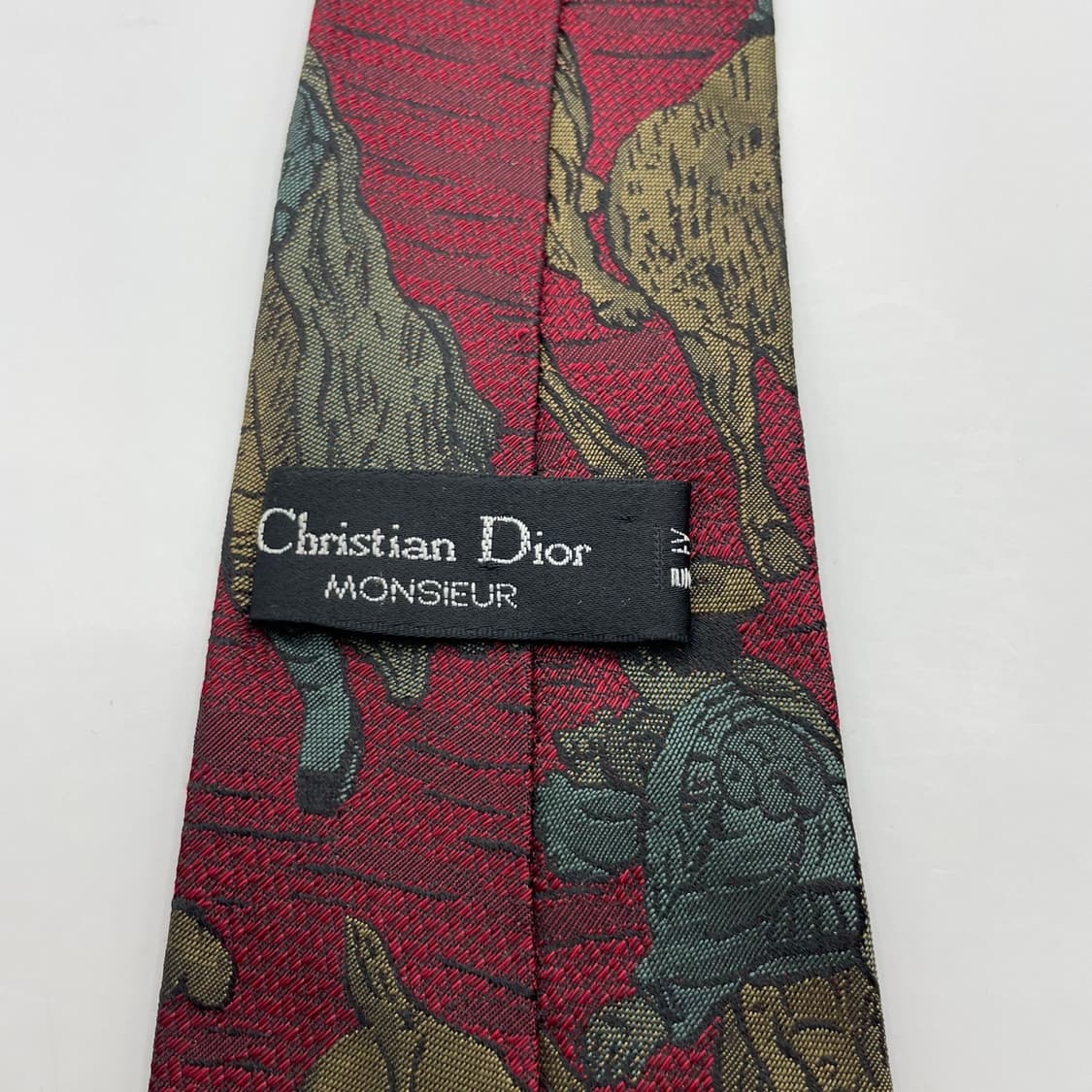 69) (Christian DIOR) 크리스찬 디올 패턴 넥타이 상품이미지4