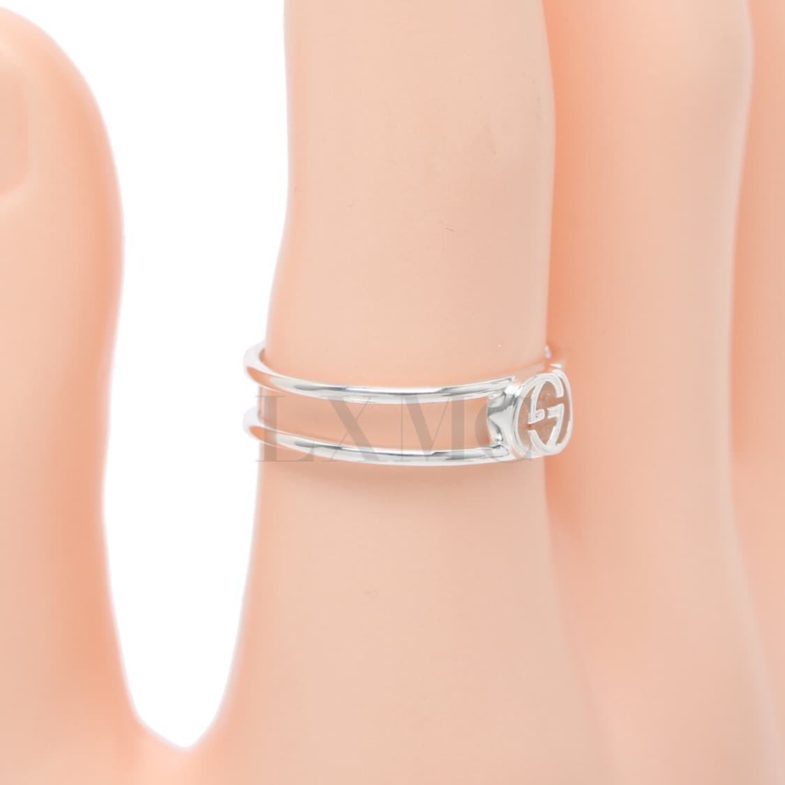구찌 반지 인터로킹 G 밴드링 실버반지 21호 298036 상품이미지7
