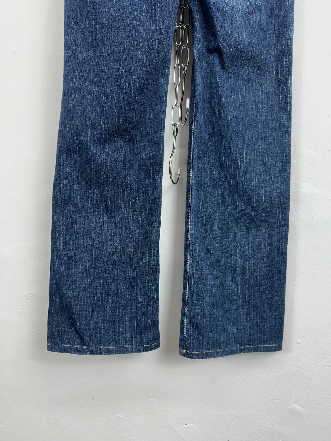 Edwin Blue Trip Leather Trim Back Pocket 상품이미지7