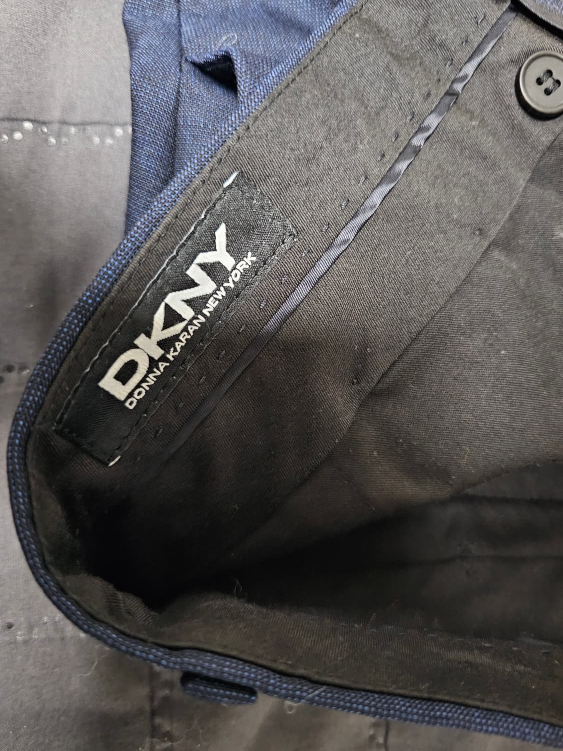 DKNY 네이비 정장 세트 (40, 84) 한국사이즈 100-32 상품이미지5