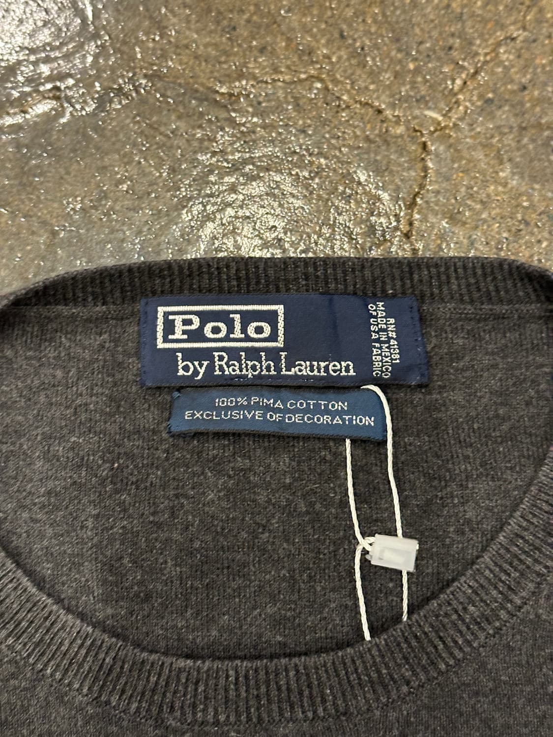 폴로 랄프로렌 니트 블랙 L 상품이미지4