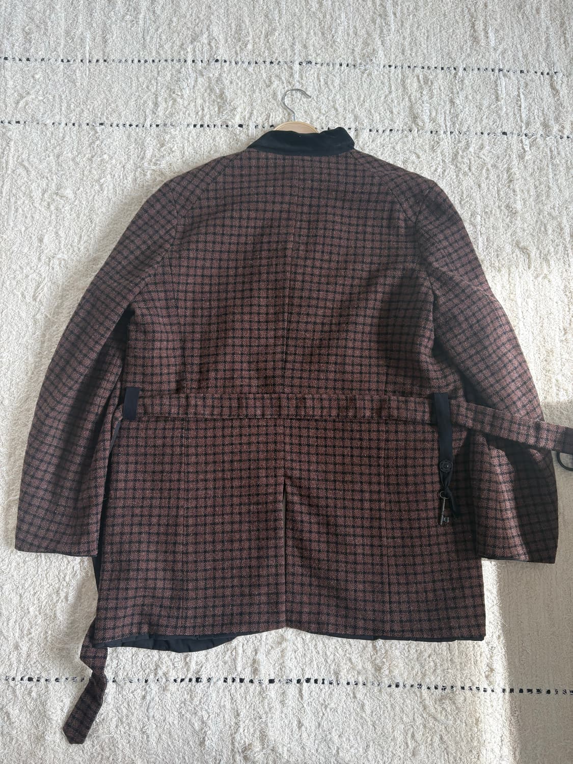 Sunsea reversible check coat 상품이미지3