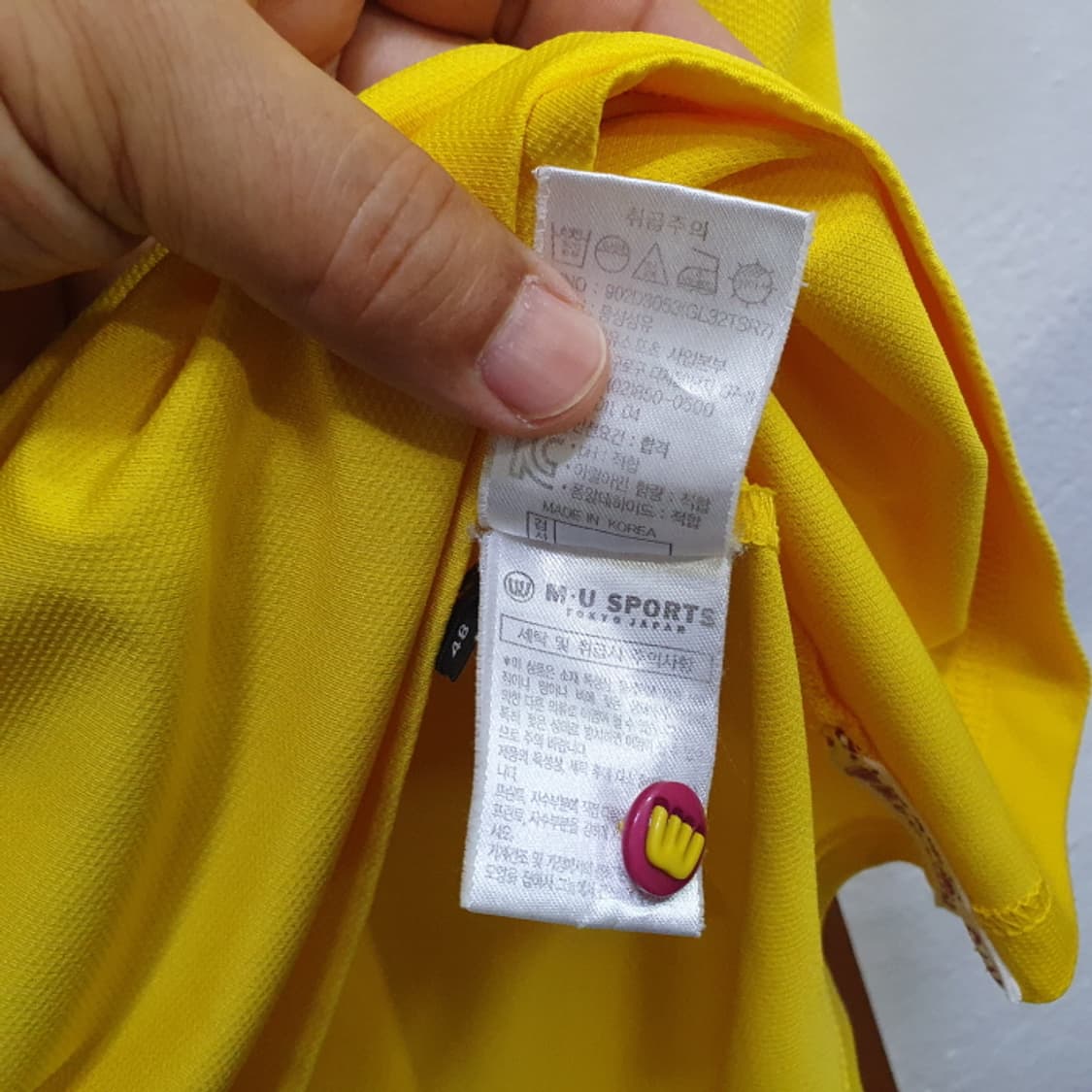 M.U SPORTS 반팔 골프티(100) 상품이미지4