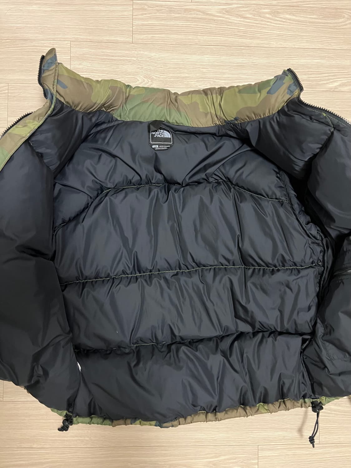 노스페이스 카모 눕시 센터로고 OG컬러 L 사이즈 상품이미지4