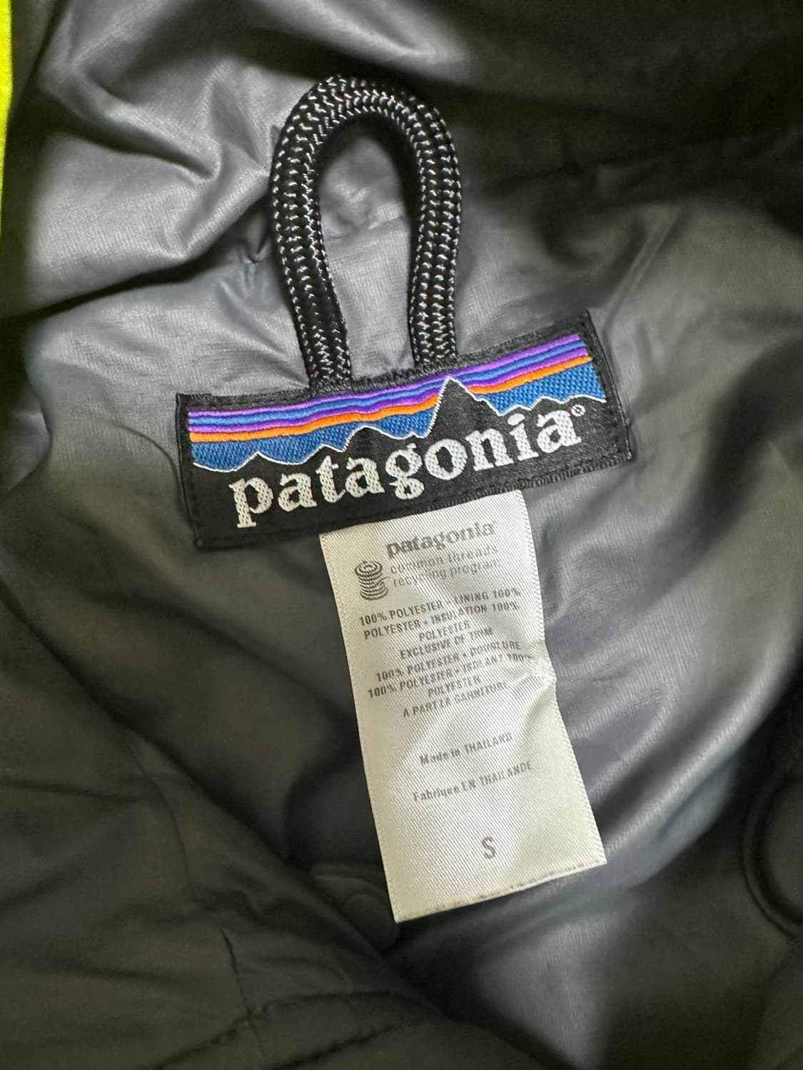 (S)파타고니아 빈티지 다스파카 그린 그레이 상품이미지3