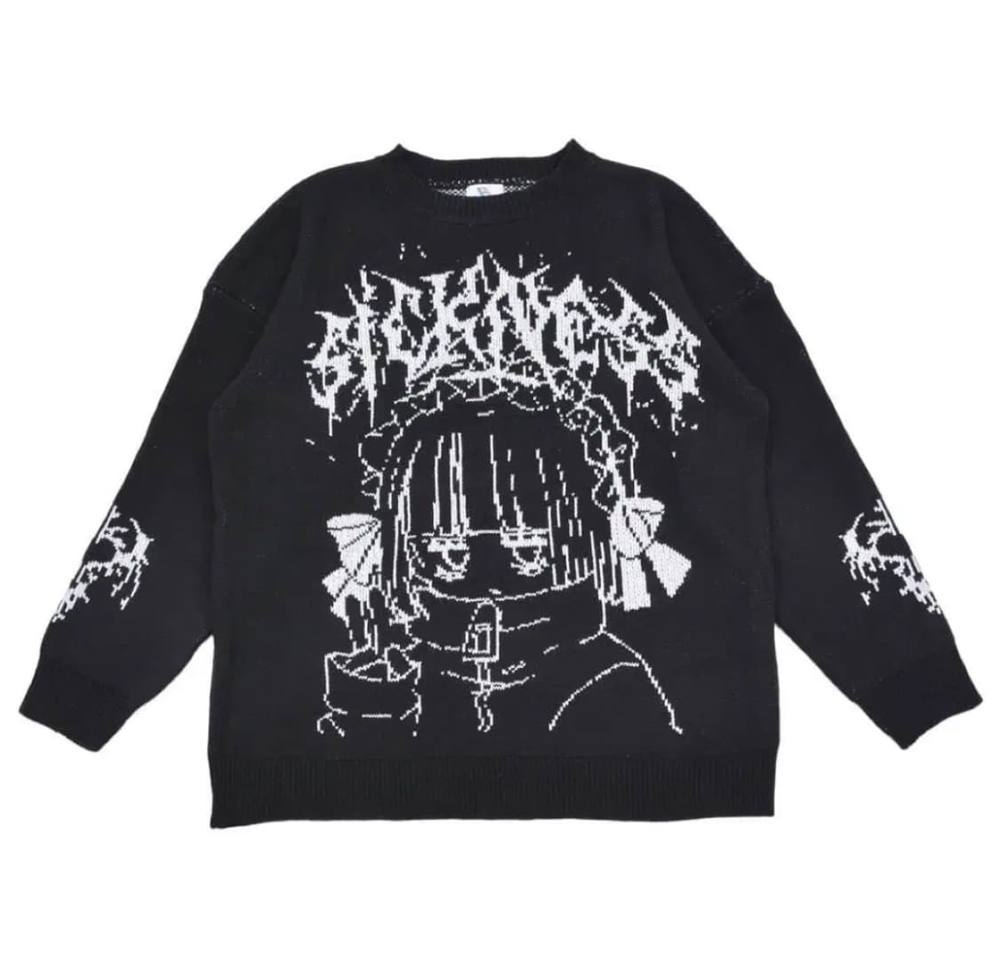 볼칸 아프로디테 volcan aphrodite AZ 긴팔 롱 니트 지뢰계 상품이미지1