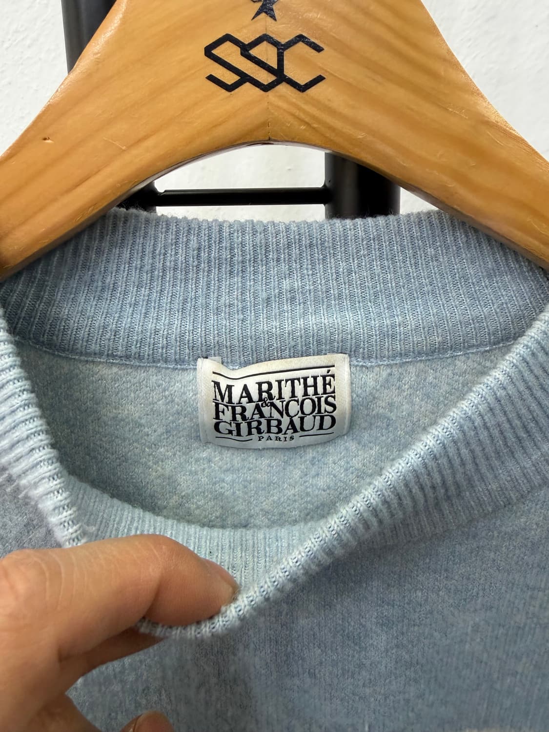 정품) 마리떼 프랑소와 저버 여성 크롭니트 F 상품이미지5