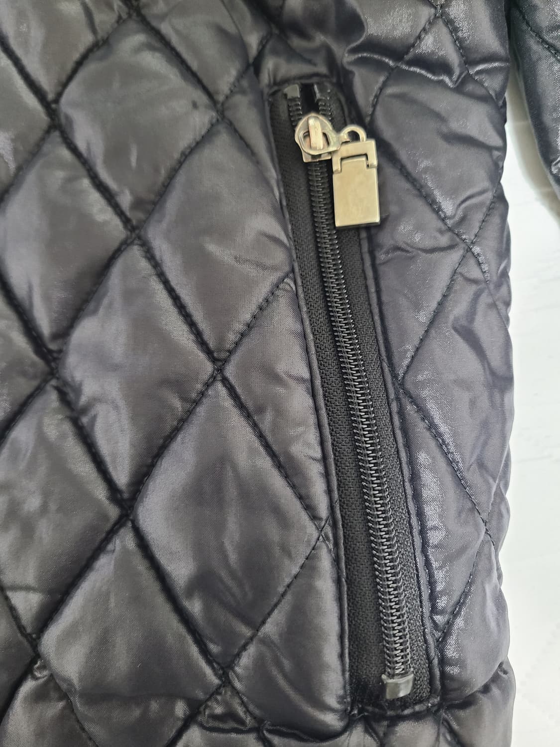 폴로 블랙 퀼팅 자켓  XL 상품이미지7