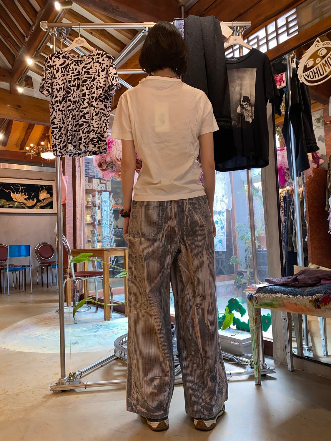 [Paul Smith] 빈티지 Rose Glitched 티셔츠 상품이미지5