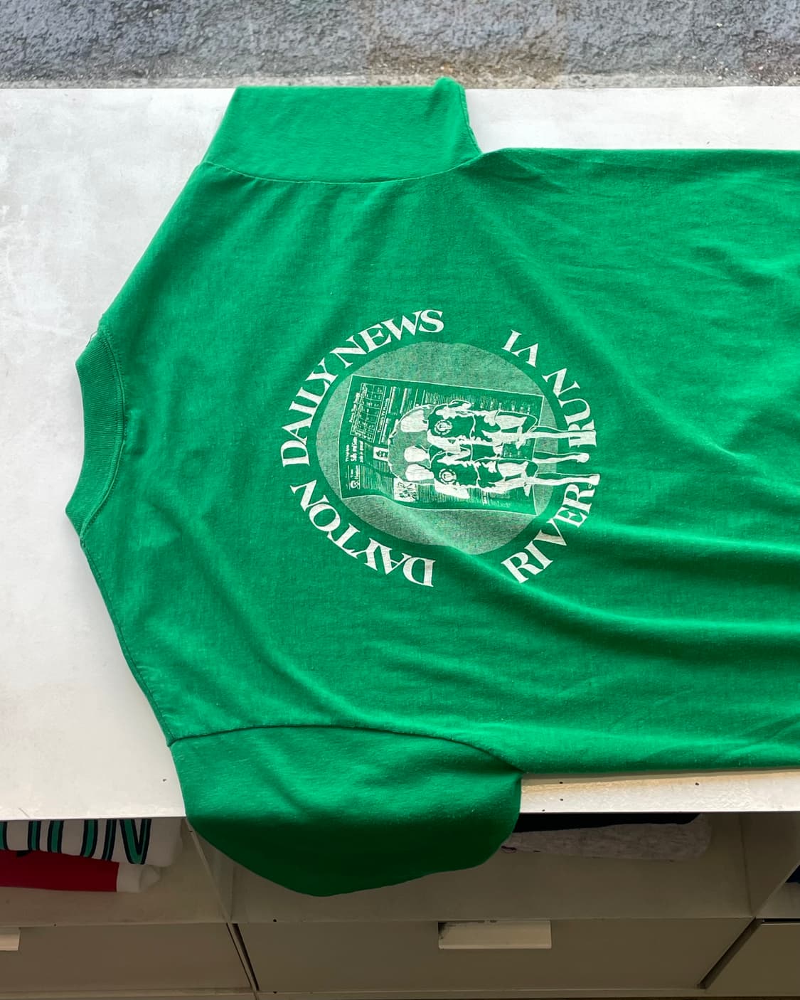 80s“Dayton Daily News River Run” T-shirt 상품이미지7