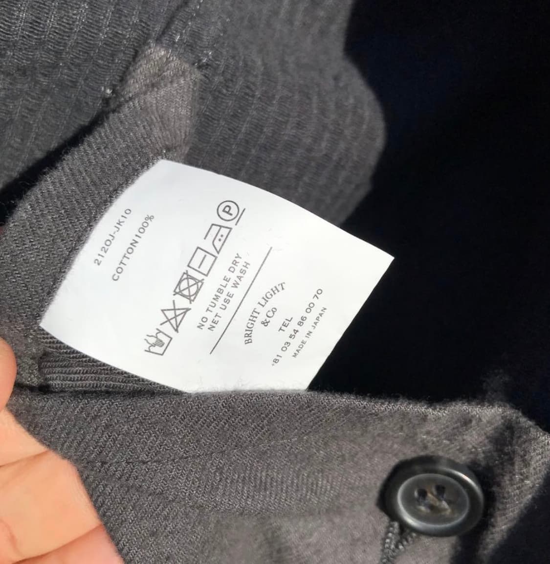 올드조 스탠칼라 매카닉 자켓 상품이미지7