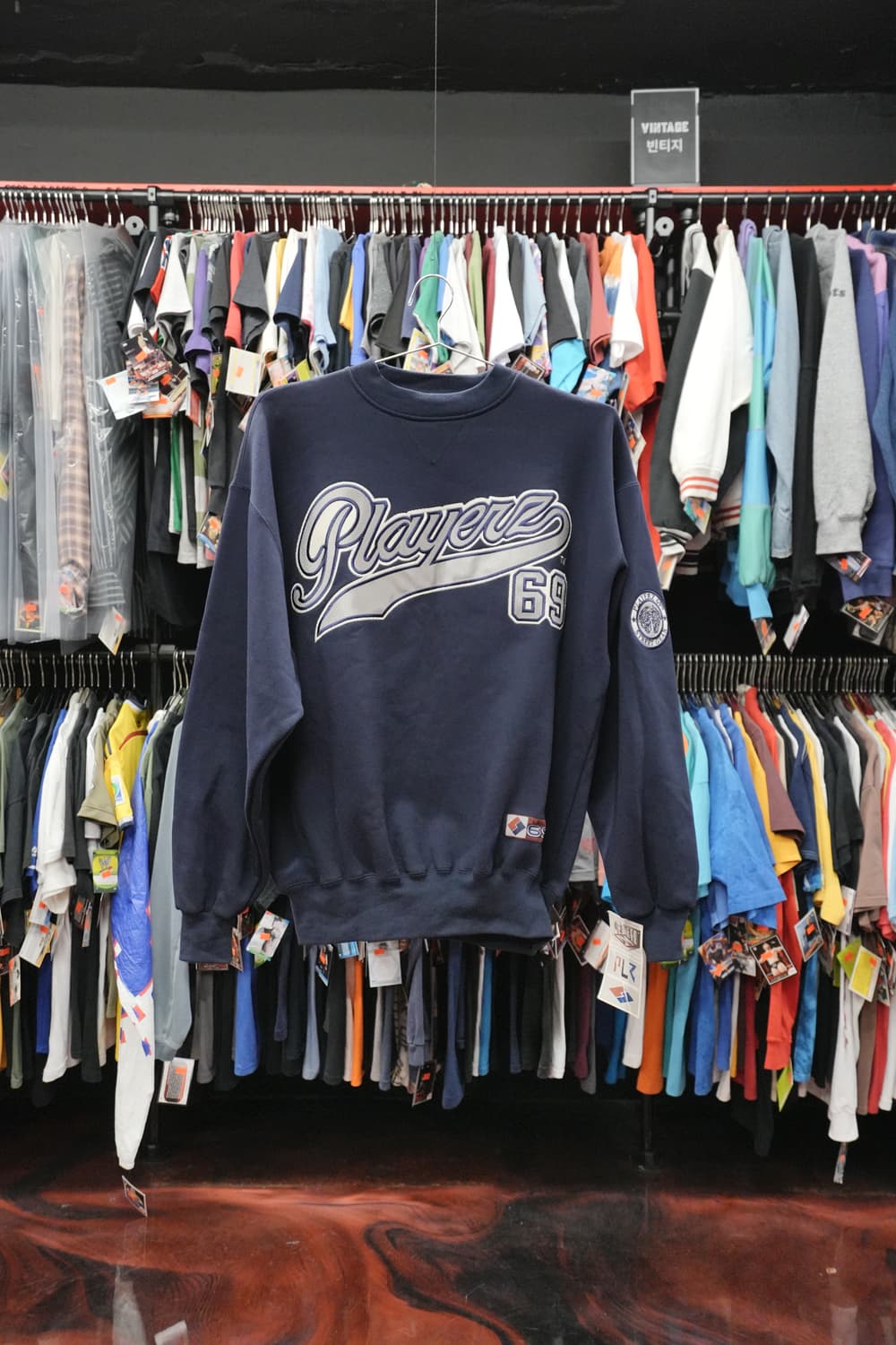 1990년대 New 빈티지 플레이어즈 69 스웨트셔츠 상품이미지2