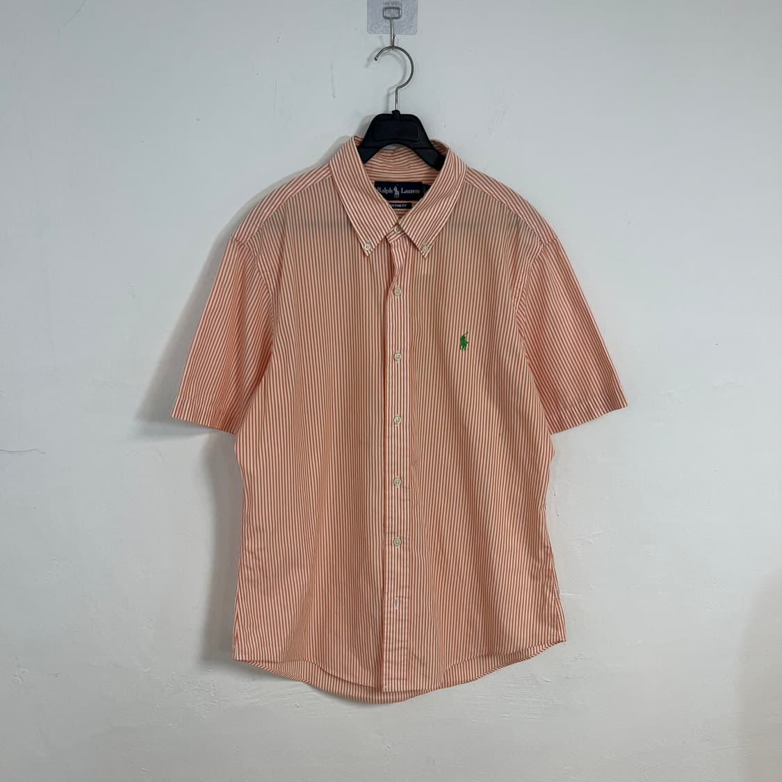 Polo orange stripe short sleeves shirts 상품이미지3