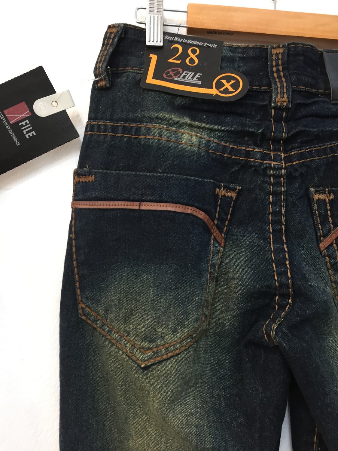 X-file jeans 빈티지 데님 28 상품이미지3