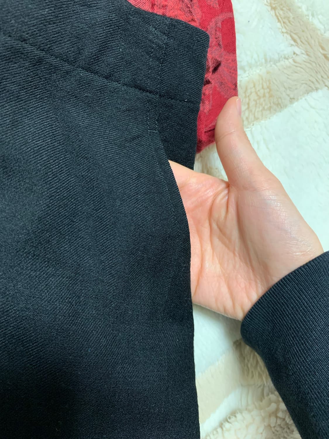 꼼데가르송 롱스커트 상품이미지5