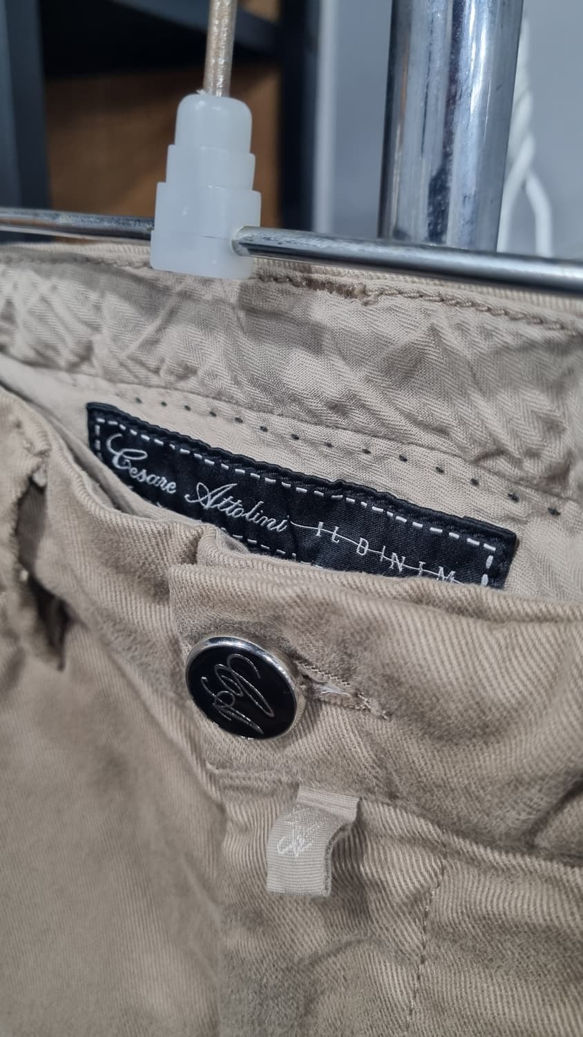 체사레아톨리니 옴므 ITALY 코튼팬츠 국내30(허리반품38,기장111) 상품이미지2
