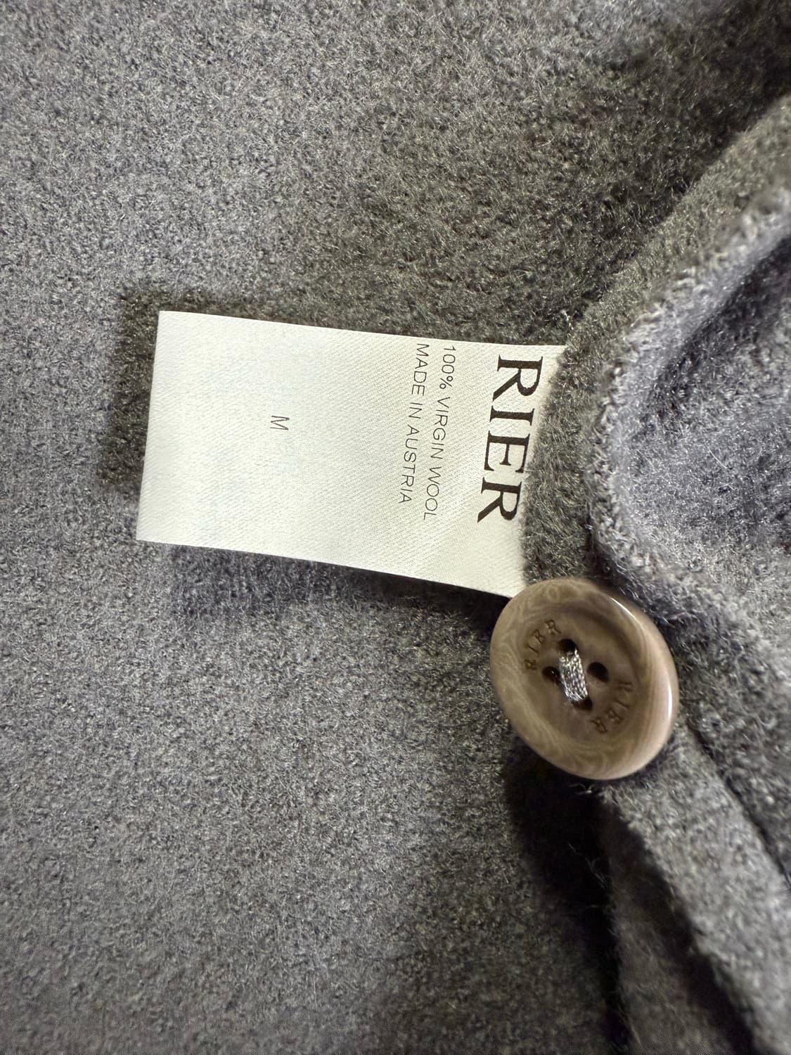 [M] 리에르 워커 가디건 자켓 그레이 Rier 상품이미지7