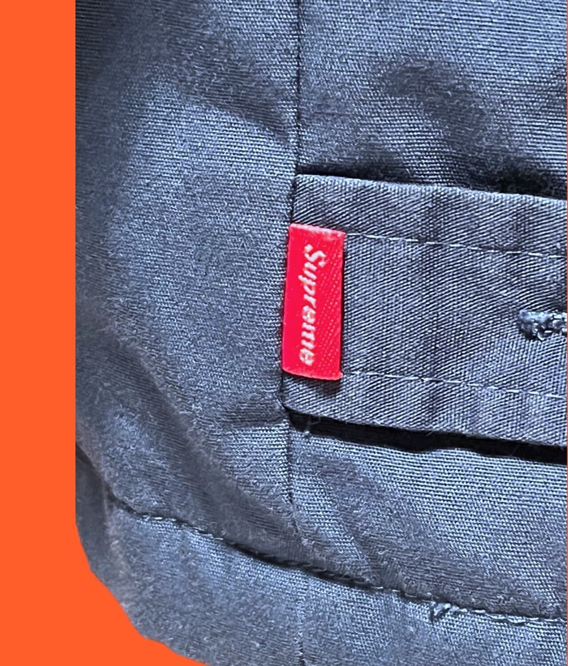 17SS 슈프림 x 트래셔 포플린 크루 자켓 상품이미지5