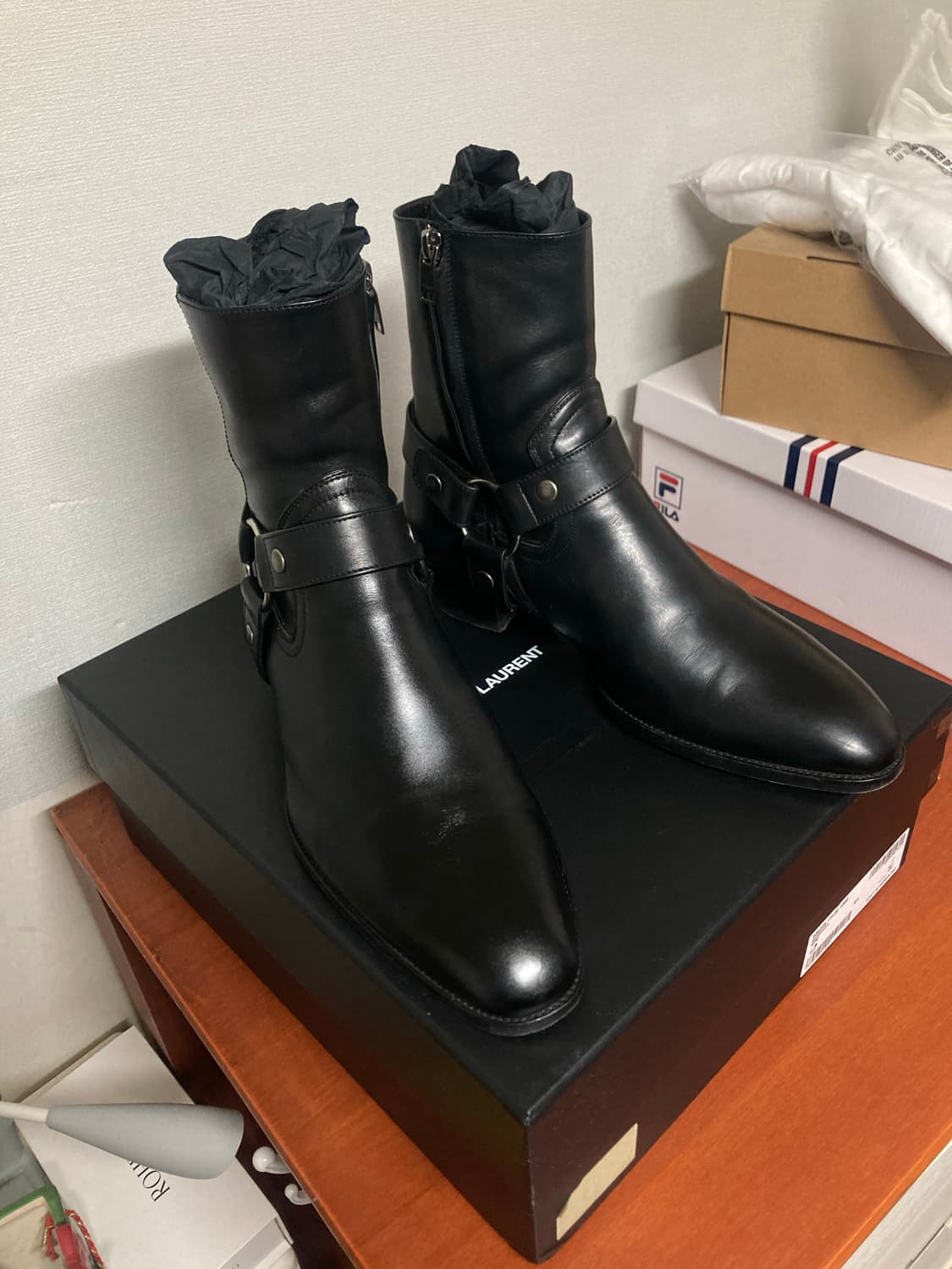 21ss 생로랑 하네스 부츠 41사이즈 상품이미지1