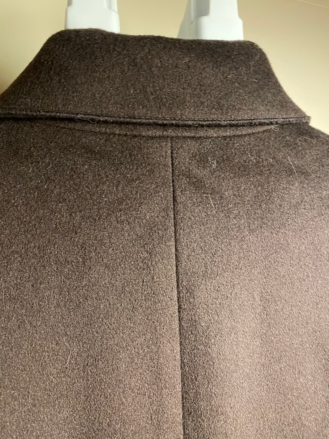 오즈세컨 모 캐시미어 혼방 브라운코트 상품이미지10