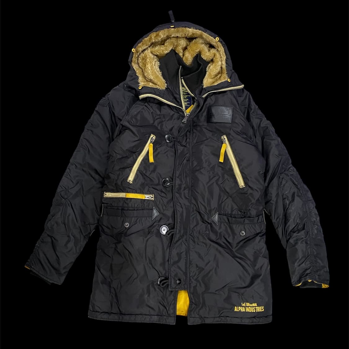 알파인더스트리 N3B 파카 롱패딩 S 상품이미지2