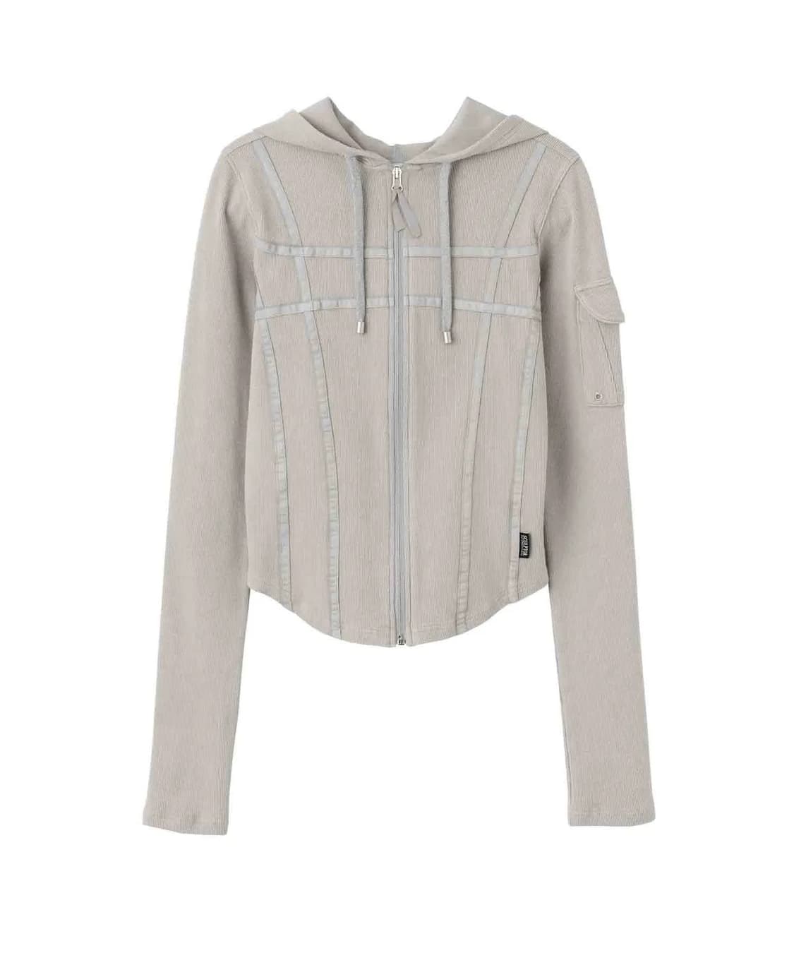 스컬프터 워시드 본디지 후디 상품이미지1