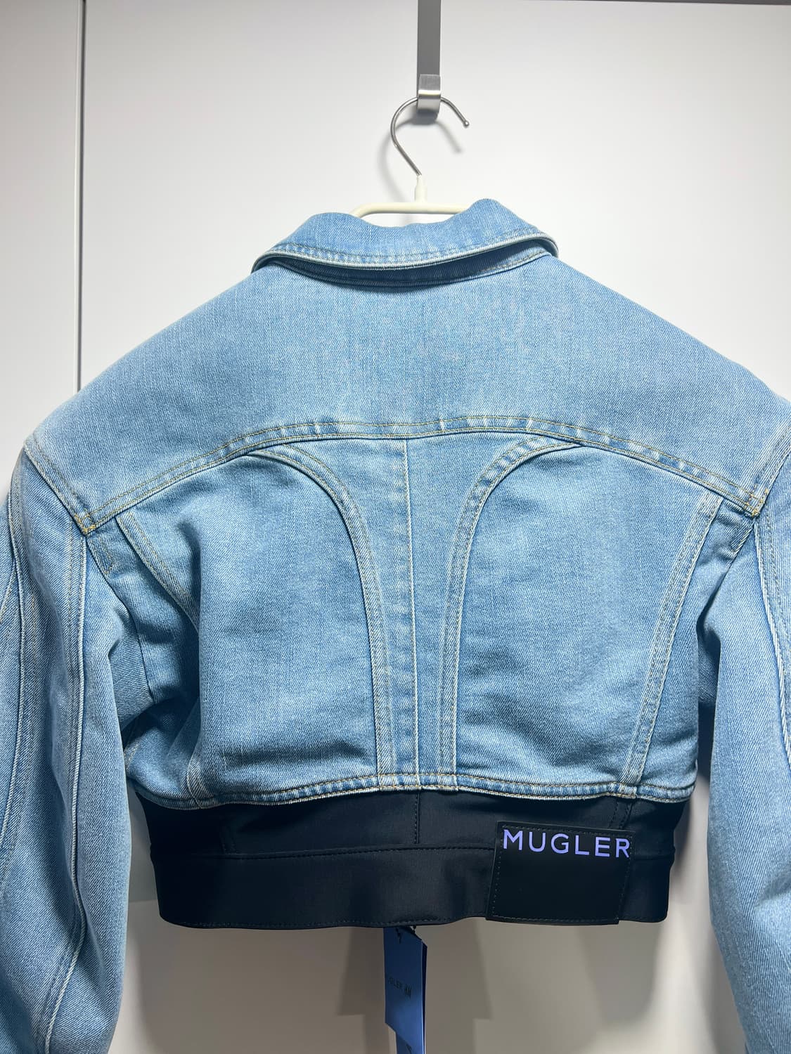 뮈글러 x h&m 데님자켓 S 상품이미지7