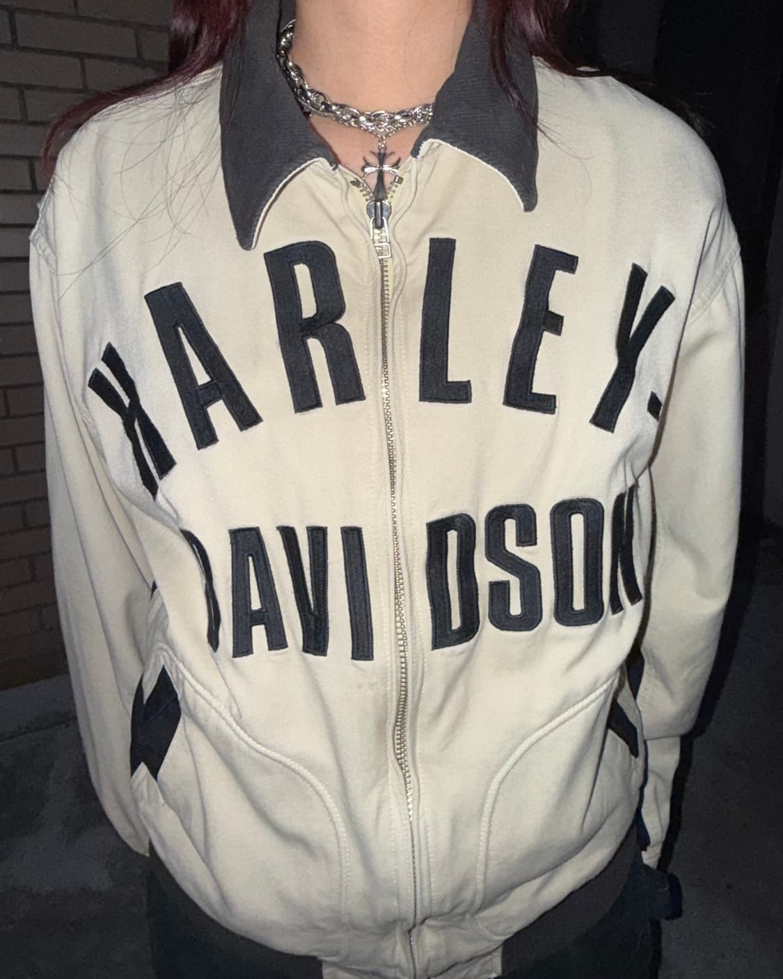 90s 할리 데이비슨 스펠아웃 자켓 상품이미지1