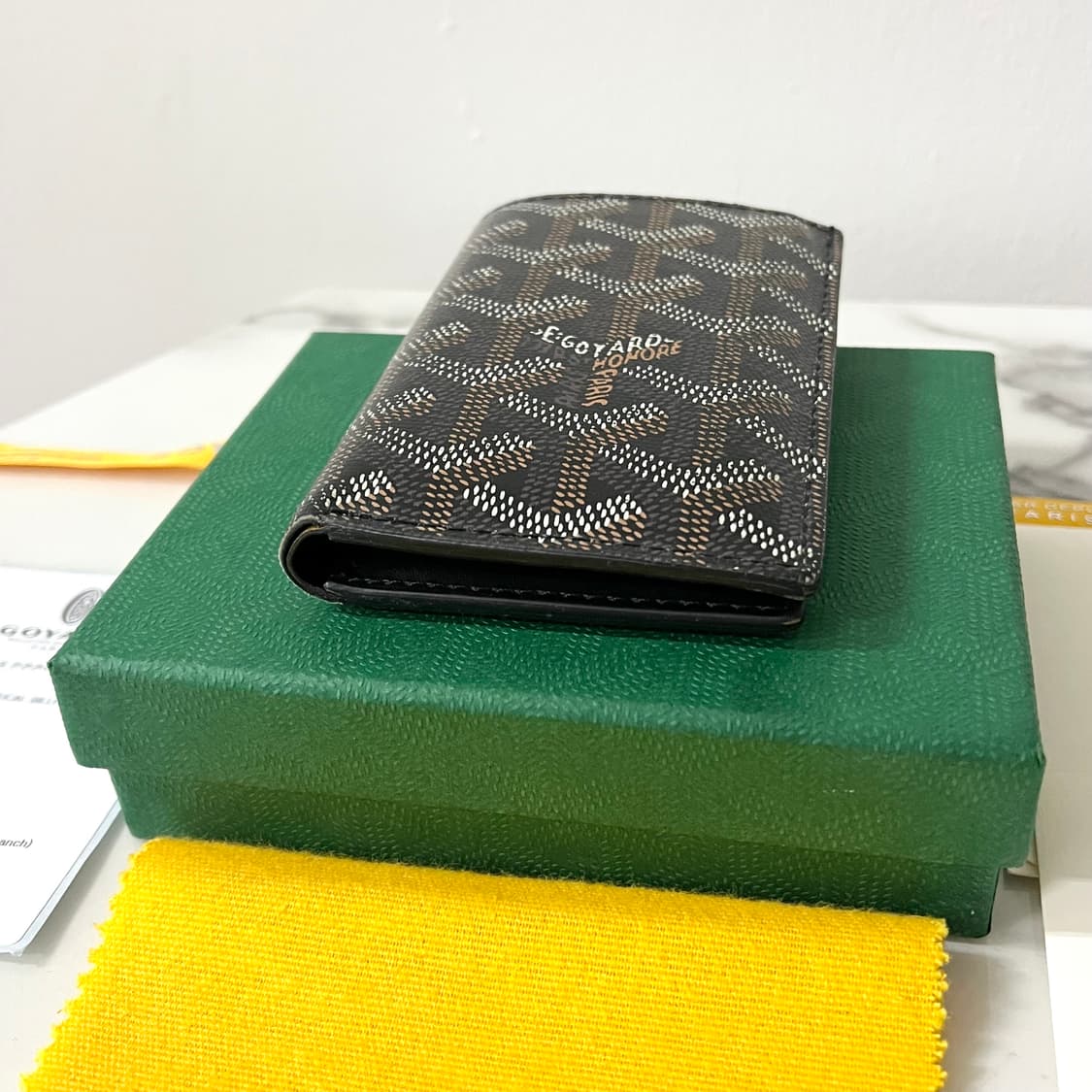 [A급/정품] 고야드 생피에르 블랙 카드지갑 반지갑 상품이미지8
