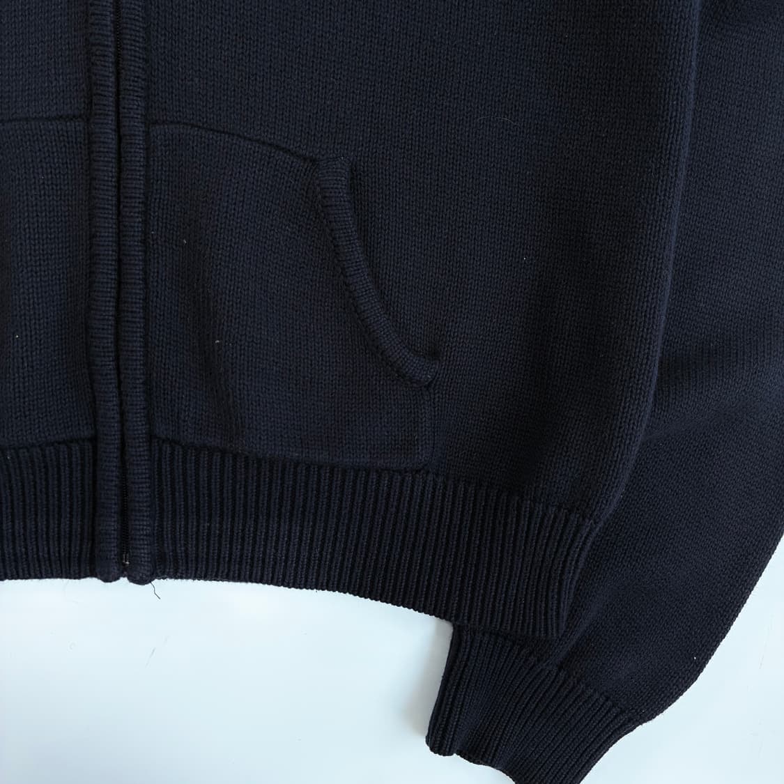 Polo  랄프로렌 스포츠 자수 코튼 네이비 니트집업  상품이미지4