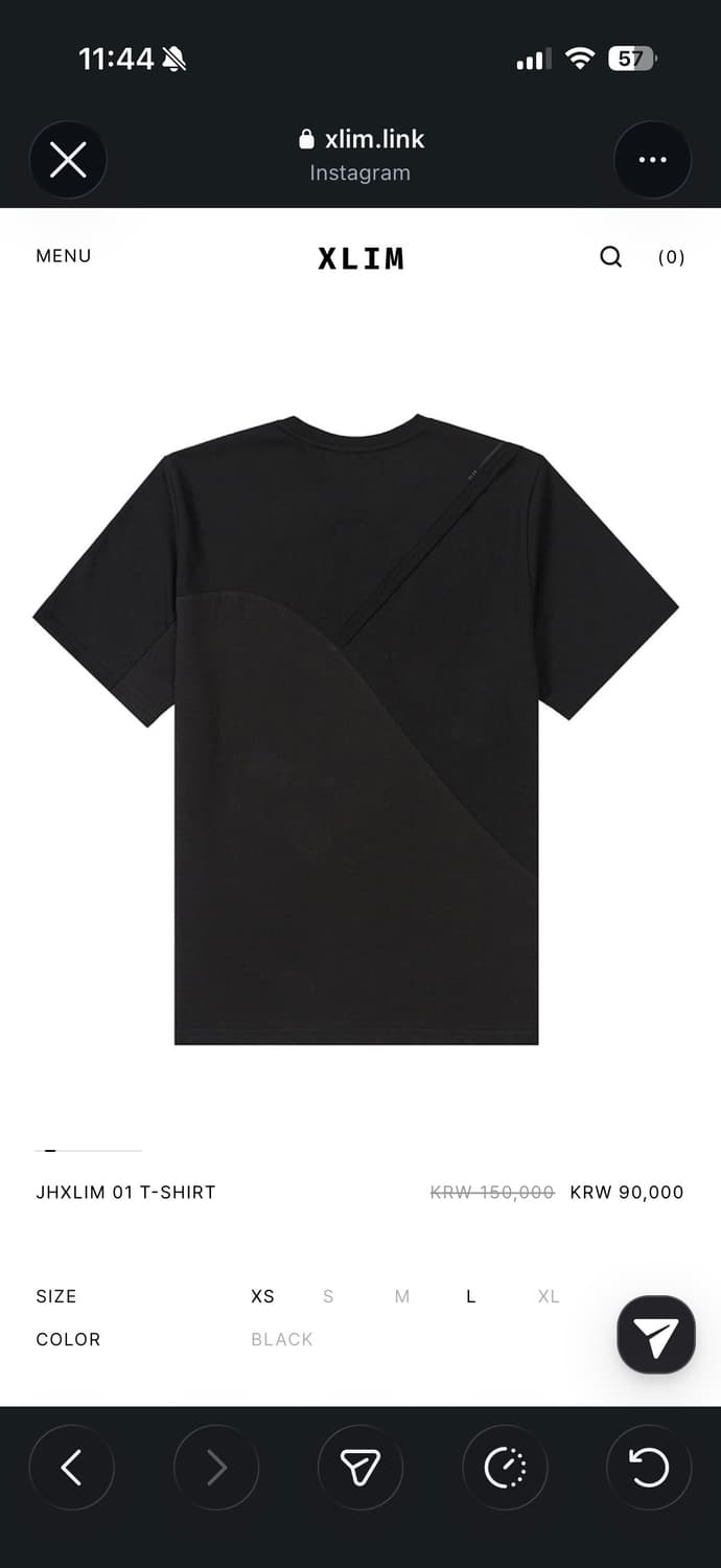 (M) JHXLIM 01 T-SHIRT 상품이미지2